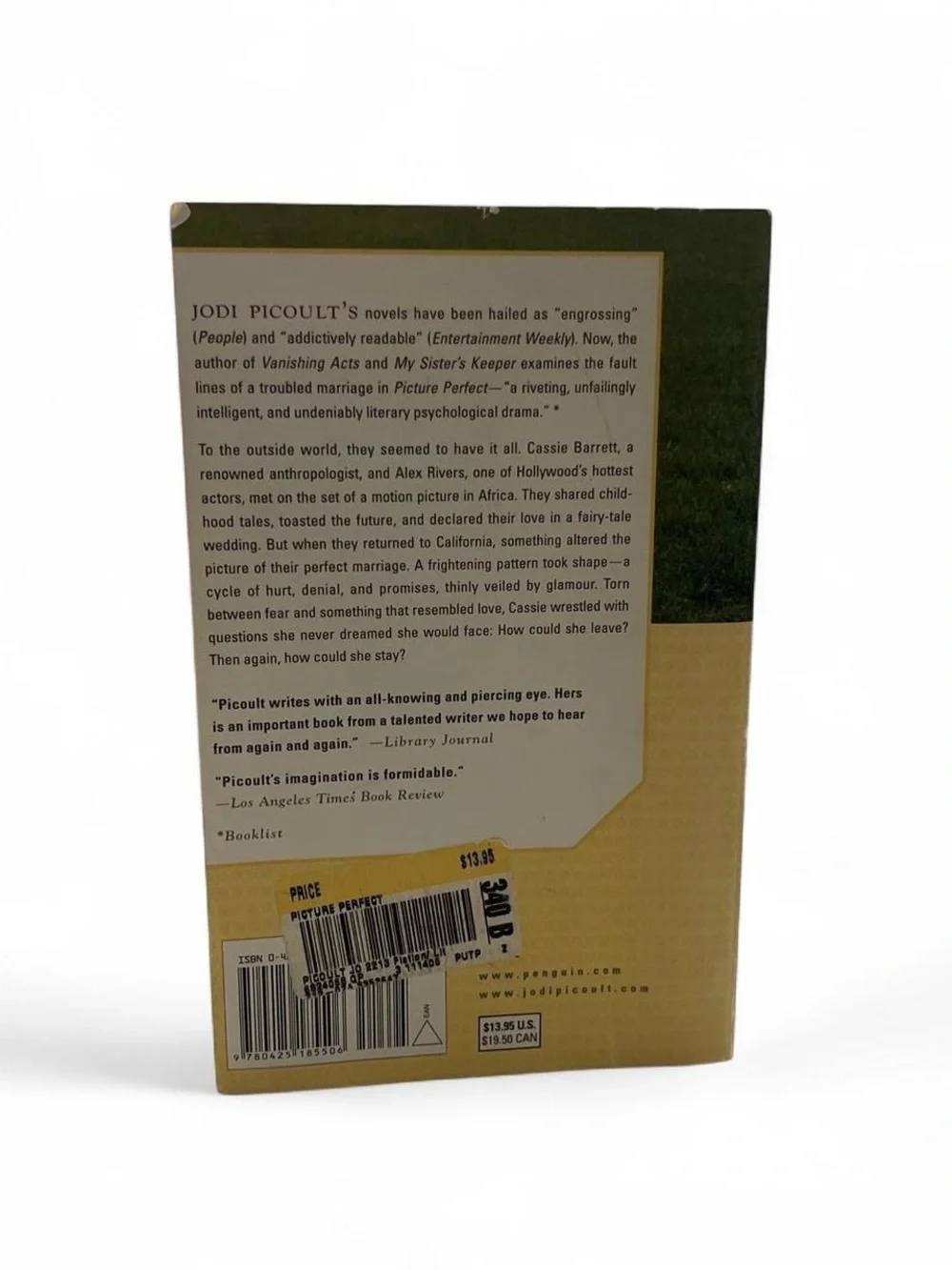 Jodi Picoult Picture Perfect Paperback Book Drama Romance Fiction Novel Adult